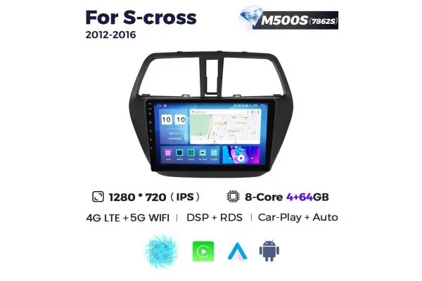 Штатна магнітола для Suzuki SX4 (S-Cross) 12-16 Resonance M500 HD