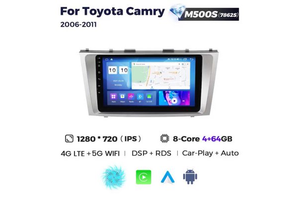 Штатная магнитола для Toyota Camry (XV40) Resonance M500 2K