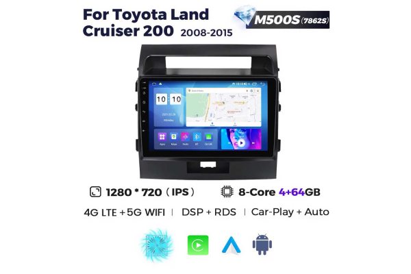 Штатная магнитола для Toyota Land Cruiser 200 08-15 Resonance M500 2K
