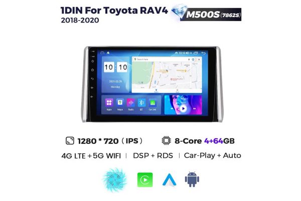 Штатная магнитола для Toyota RAV4 18-20 Resonance M500 2K