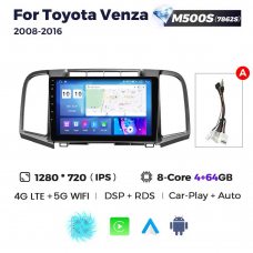 Штатная магнитола для Toyota Venza 08-16 Resonance M500 2K