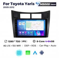 Штатная магнитола для Toyota Yaris 05-12 Resonance M500 HD