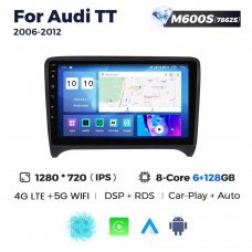 Штатная магнитола для Audi TT 06-14 Resonance M600 HD