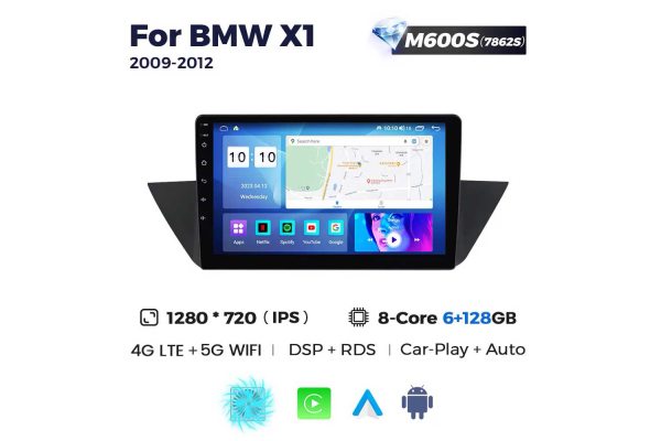 Штатная магнитола для BMW X1 09-12 Resonance M600 2K