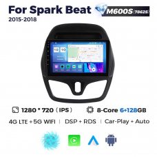 Штатная магнитола для Chevrolet Spark 15-18 Resonance M600 HD
