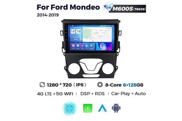 Штатна магнітола для Ford Mondeo, Fusion 14-19 Resonance M600 HD