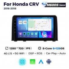 Штатна магнітола для Honda CR-V 16-18 Resonance M600 HD
