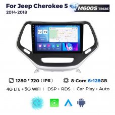 Штатна магнітола для Jeep Cherokee 14-18 Resonance M600 HD