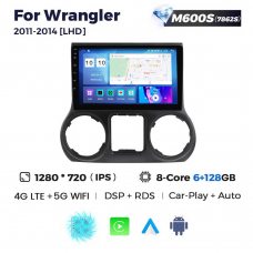 Штатна магнітола для Jeep Wrangler 10-18 Resonance M600 HD