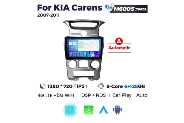 Штатная магнитола для Kia Carens 07-11 Resonance M600 2K
