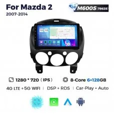 Штатная магнитола для Mazda 2 07-14 Resonance M600 HD
