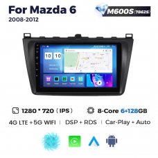 Штатная магнитола для Mazda 6 08-12 Resonance M600 HD