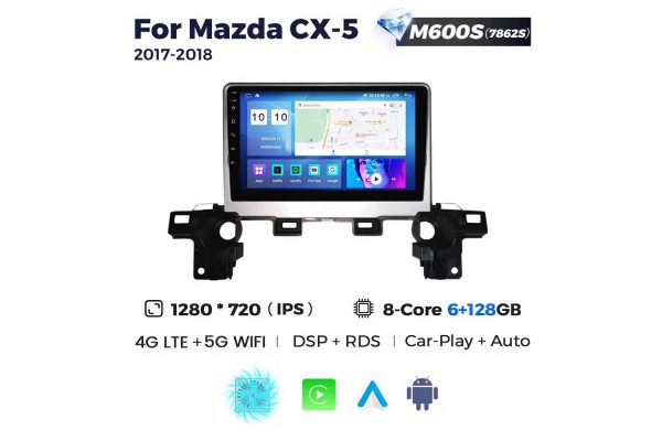 Штатна магнітола для Mazda CX-5 17-18 Resonance M600 2K