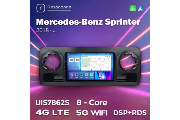Штатная магнитола для Mercedes-Benz Sprinter 2018+ Resonance M600 2K
