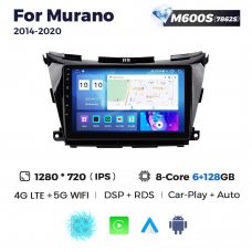 Штатная магнитола для Nissan Murano 14-20 Resonance M600 2K