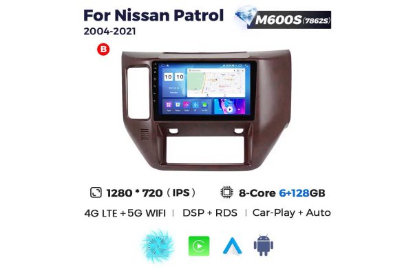 Штатна магнітола для Nissan Patrol 11-15 Resonance M600 2K