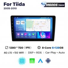 Штатна магнітола для Nissan Tiida 04-11 Resonance M600 HD