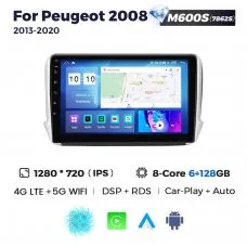 Штатна магнітола для Peugeot 2008 13-19 Resonance M600 2K