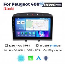Штатная магнитола для Peugeot 308, 408 10-14 Resonance M600 HD