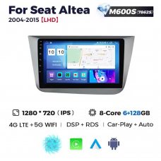 Штатная магнитола для Seat Altea 04-15 Resonance M600 2K