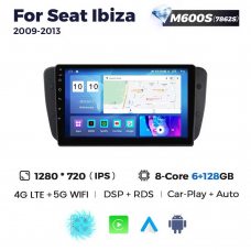 Штатна магнітола для Seat Ibiza 03-12 Resonance M600 2K