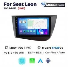 Штатна магнітола для Seat Leon 05-12 Resonance M600 HD