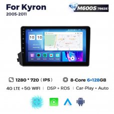 Штатна магнітола для SsangYong Kyron 05-14 Resonance M600 2K