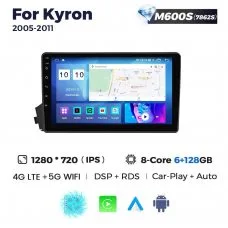 Штатная магнитола для SsangYong Kyron 05-14 Resonance M600 2K
