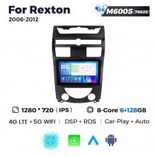 Штатная магнитола для SsangYong Rexton 06-12 Resonance M600 2K