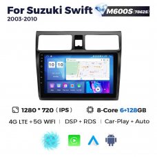 Штатная магнитола для Suzuki Swift 03-10 Resonance M600 2K