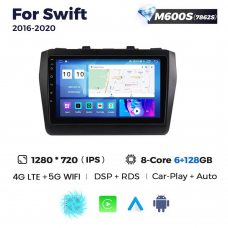 Штатная магнитола для Suzuki Swift 17-20 Resonance M600 2K