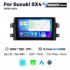 Штатная магнитола для Suzuki SX4 06-13 Resonance M600 HD