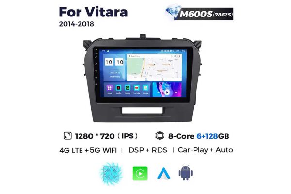 Штатна магнітола для Suzuki Vitara 15-18 Resonance M600 2K