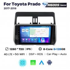 Штатная магнитола для Toyota Land Cruiser Prado (J150) 17-18+ Resonance M600 HD