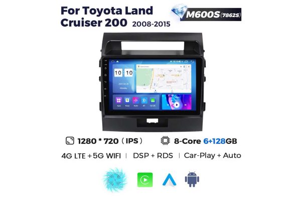 Штатная магнитола для Toyota Land Cruiser 200 08-15 Resonance M600 2K