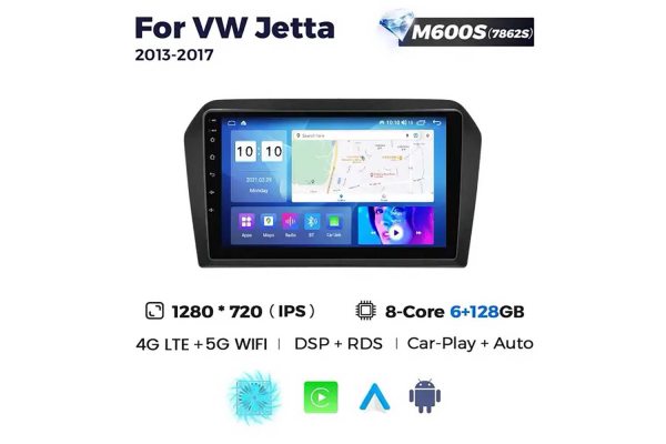 Штатная магнитола для Volkswagen Jetta 13-17 Resonance M600 HD