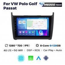 Штатная магнитола для Volkswagen Passat, Polo, Golf 12-20 Resonance M600 HD