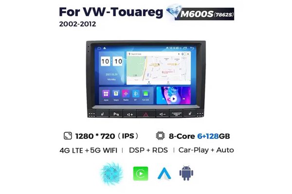 Штатная магнитола для Volkswagen Touareg 02-10 Resonance M600 2K