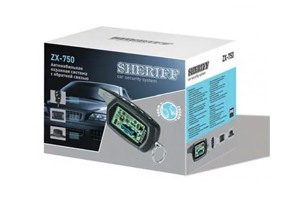Автосигнализация Sheriff ZX-750 без сирены