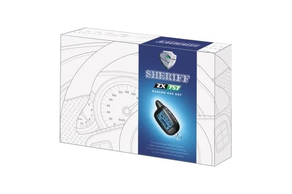 Автосигнализация Sheriff ZX-757 без сирены