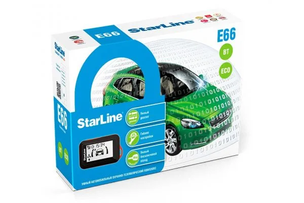 Автосигналізація StarLine E66 BT 2CAN+2LIN ECO