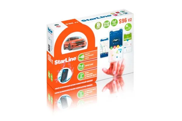 Автосигнализация StarLine S96 v2 BT 2CAN+4LIN GSM-GPS