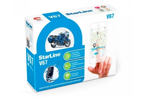 Мотоиммобилайзер StarLine MOTO V67