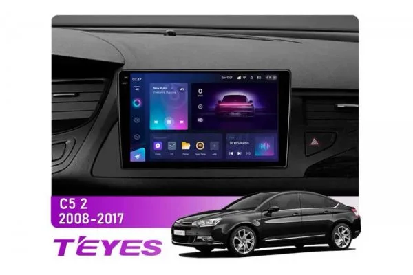 Штатна магнітола Citroen C5 2008-2017 Teyes CC3 2k 6+128 Gb