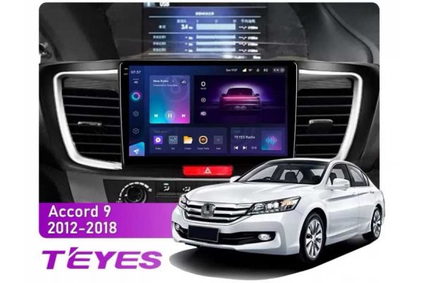 Штатная магнитола для Honda Accord 9 2012-2018 Teyes CC3 2k 4+64 Gb
