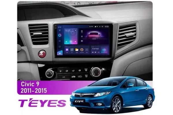 Штатна магнітола для Honda Civic 2011-2015 Teyes CC3 2k 4+64 Gb