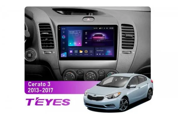 Штатна магнітола для Kia Cerato 2013-2017 Teyes CC3 2k 4+64 Gb (A)