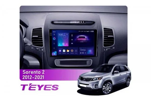 Штатная магнитола для Kia Sorento 2012-2021 Teyes CC3 2k 4+64 Gb (F3)