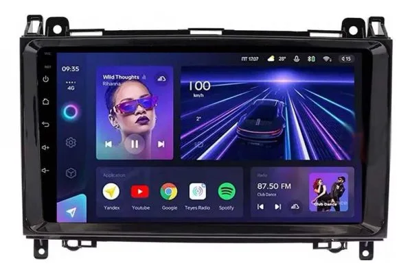 Штатна магнітола для Mercedes-Benz A-Class (W169), B-Class (W245), Viano (W639), Vito (W639) Teyes CC3 6+128 Gb
