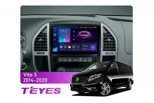 Штатная магнитола для Mercedes-Benz Vito (W447) Teyes CC3 2k 6+128 Gb
